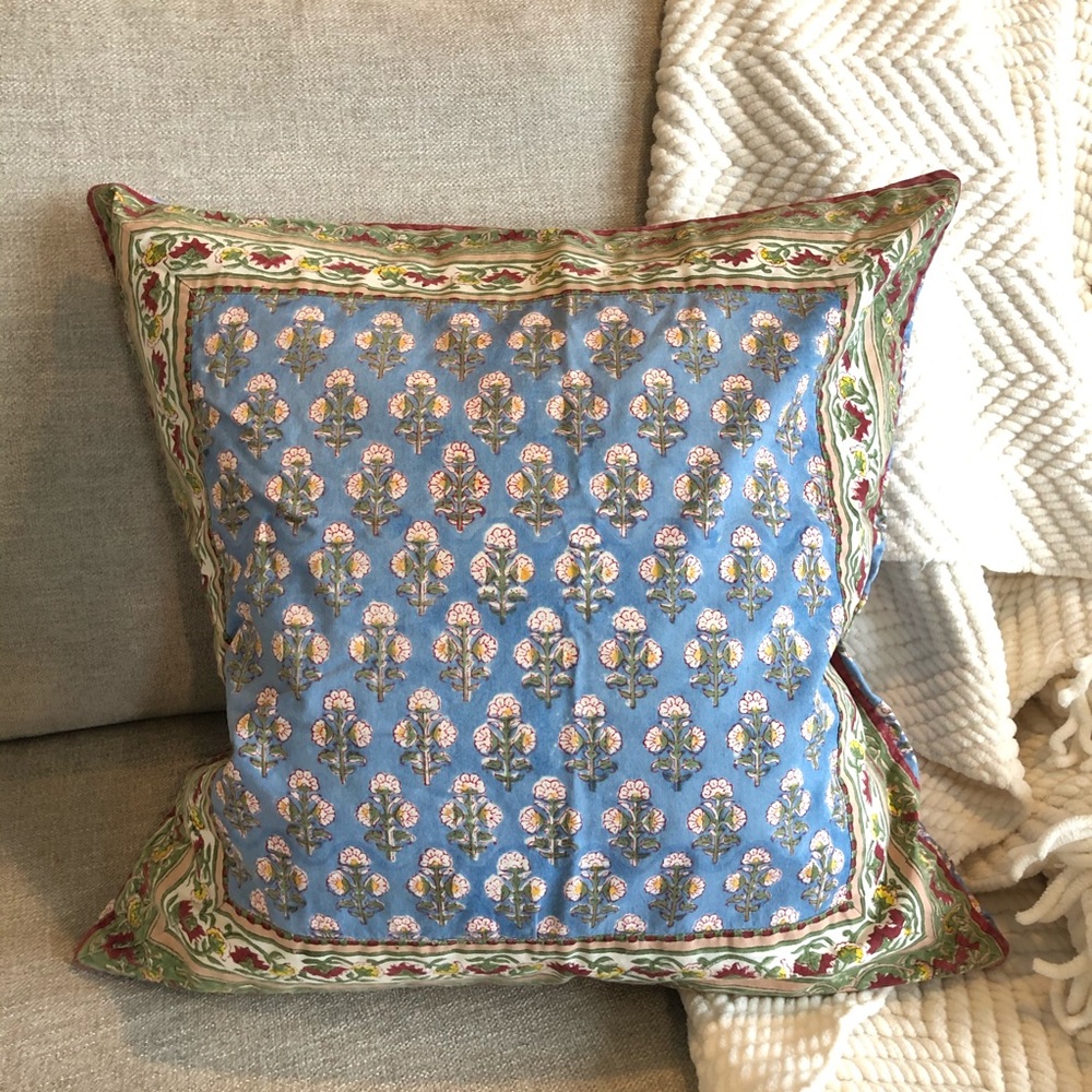 Pottery barn pillow cover (2 available)